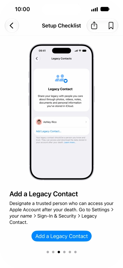 Slide your finger upwards starting from the bottom of the screen to return to the home screen.