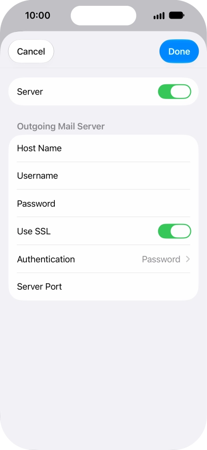 Press Authentication.