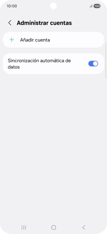 Pulsa Añadir cuenta.