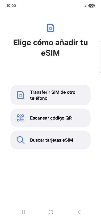 Pulsa Escanear código QR.