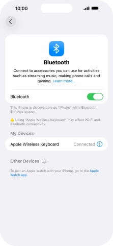 Slide your finger upwards starting from the bottom of the screen to return to the home screen.