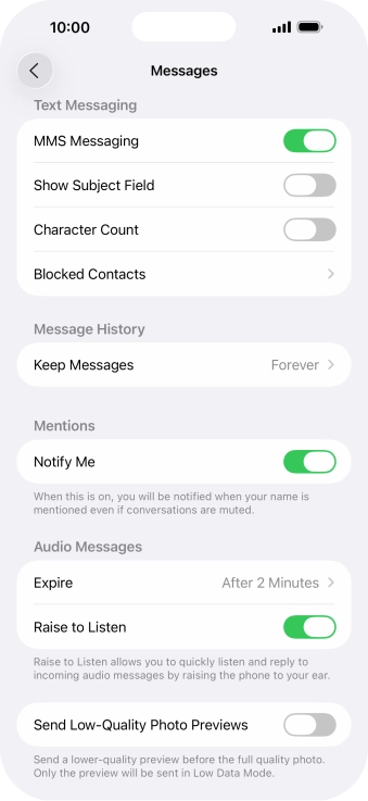 Slide your finger upwards starting from the bottom of the screen to return to the home screen.