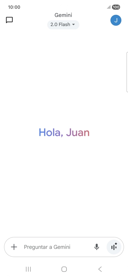 Pulsa el icono de perfil.