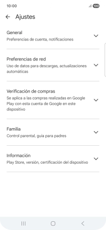 Pulsa Preferencias de red.