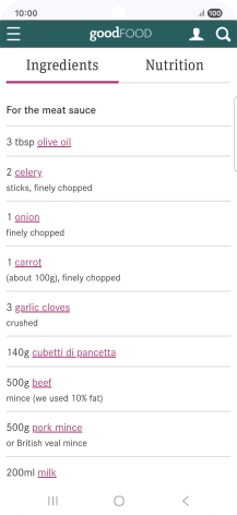 Desplázate a la imagen deseada.