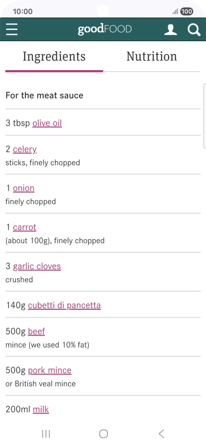 Desplázate a la imagen deseada.