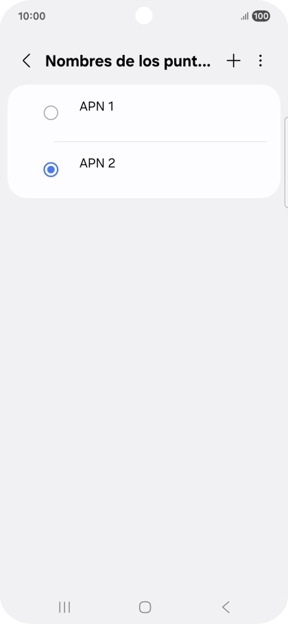 Pulsa la tecla de inicio para terminar y regresar a la pantalla de inicio.