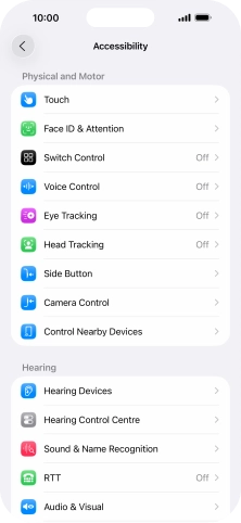 Press the required category below 