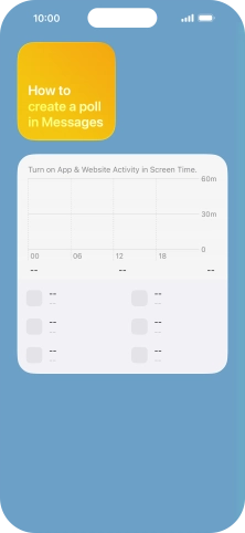 Press and hold the required Widget Stack.