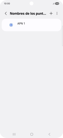 Pulsa el icono de añadir.