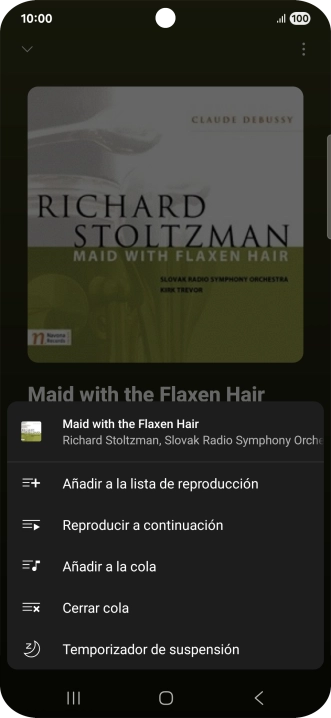 Pulsa el icono de añadir.