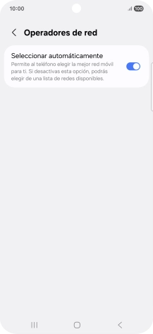 Pulsa el indicador junto a 