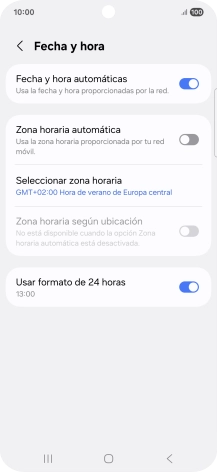 Pulsa el indicador junto a 