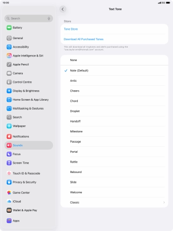 Press the required message tones to hear them. Press the required message tones to hear them.
