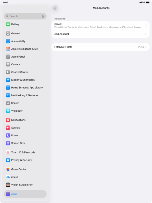 Slide your finger upwards starting from the bottom of the screen to return to the home screen.