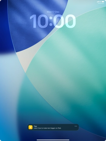 Press the required notification and follow the instructions on the screen to use the selected function.
