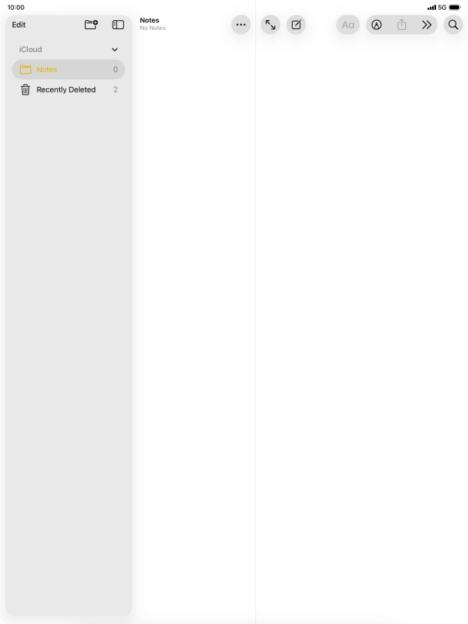 Slide your finger upwards starting from the bottom of the screen to return to the home screen.
