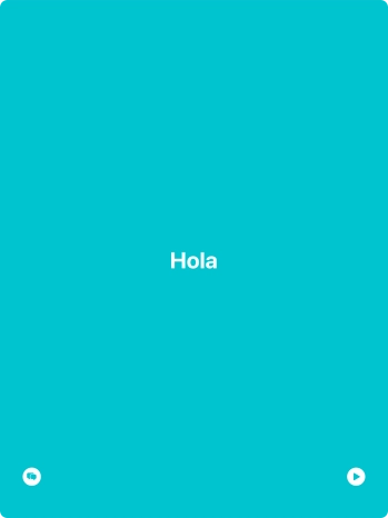 Press the split view icon to go back to display of both languages. Press the split view icon to go back to display of both languages.