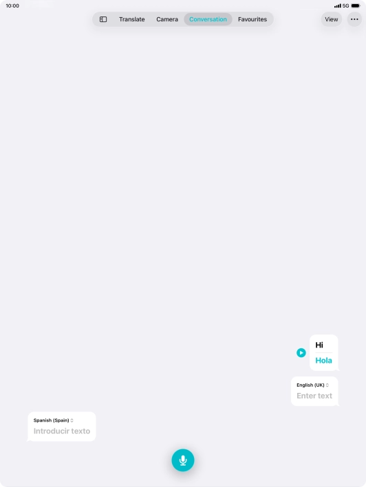 Press the menu icon. Press the menu icon.