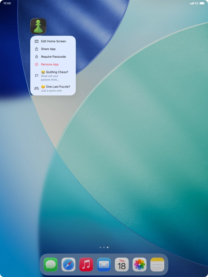 Press Require Passcode. Press Require Passcode.