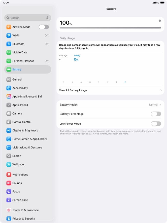 Press the indicator next to Press the indicator next to