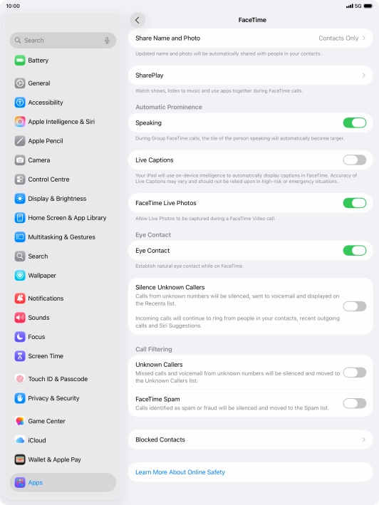 Press SharePlay. Press SharePlay.