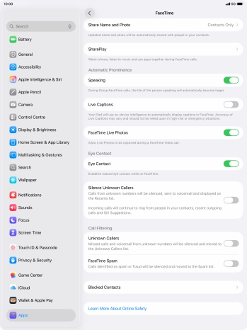 Press SharePlay. Press SharePlay.