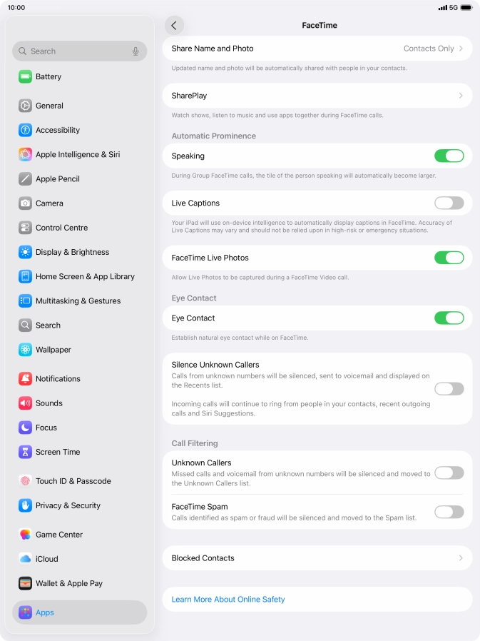 Press SharePlay. Press SharePlay.