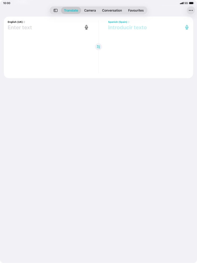 Press the first drop down list. Press the first drop down list.