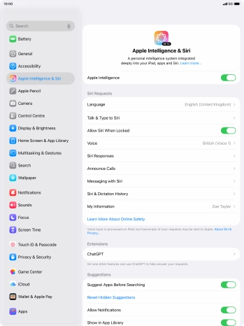 Press the indicator next to Press the indicator next to
