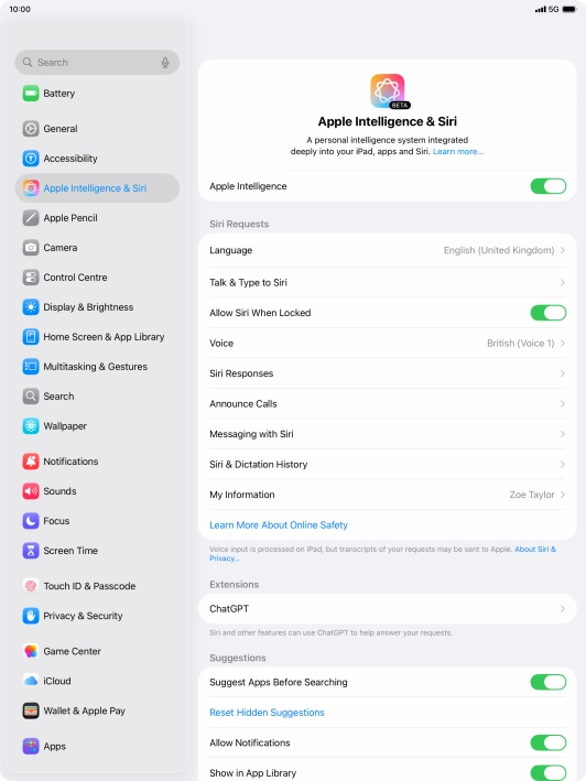Press the indicator next to Press the indicator next to