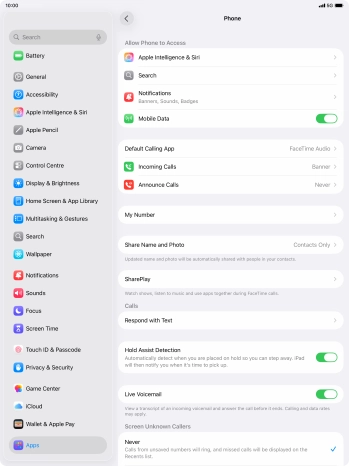 Press Announce Calls. Press Announce Calls.