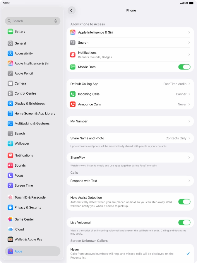 Press Announce Calls. Press Announce Calls.