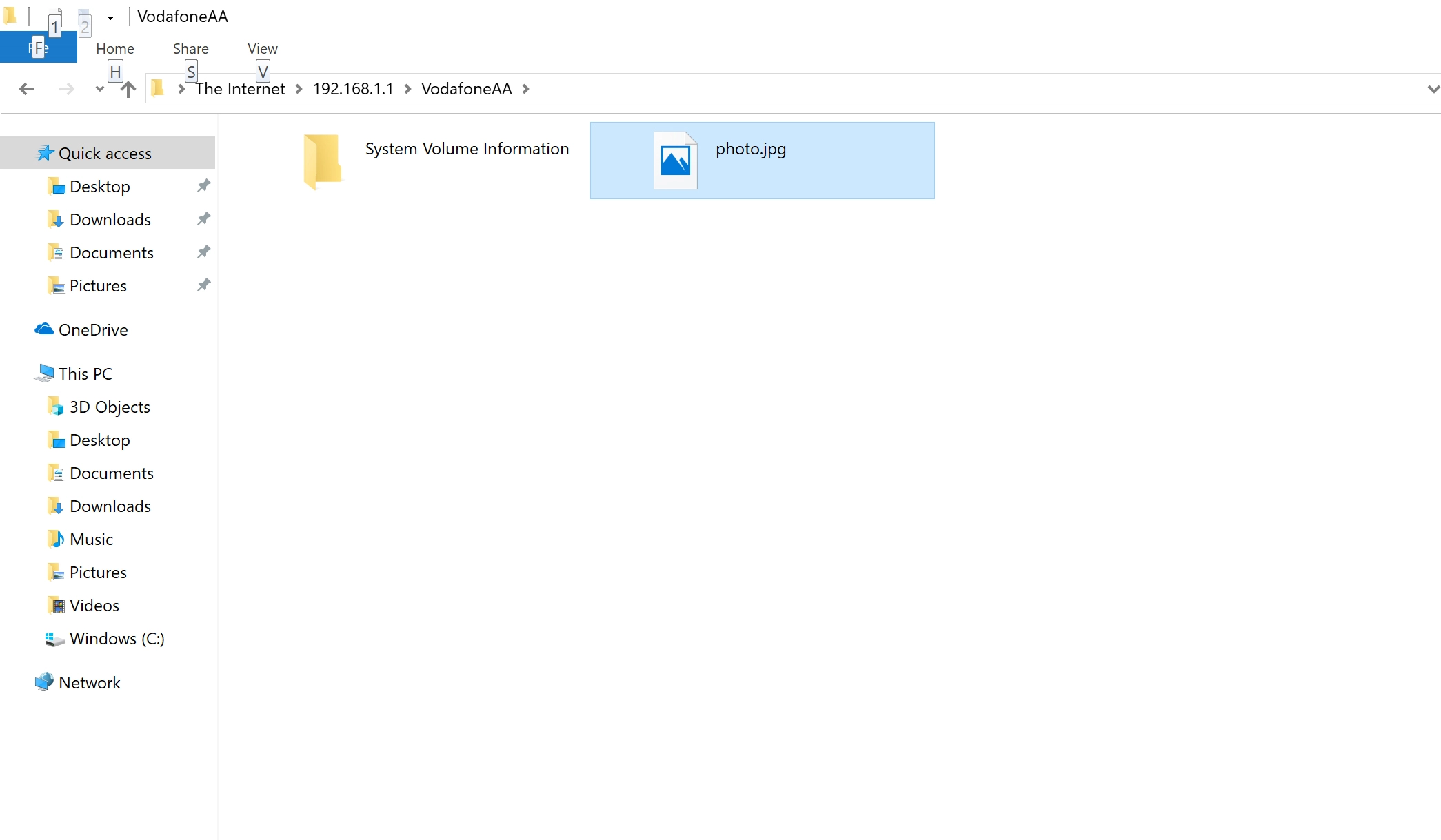 Go to the required file in the file system.