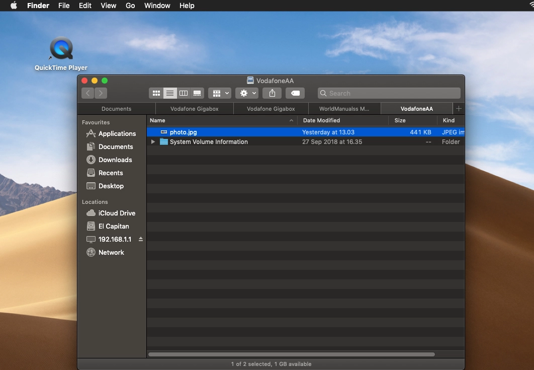 Go to the required file in the file system.