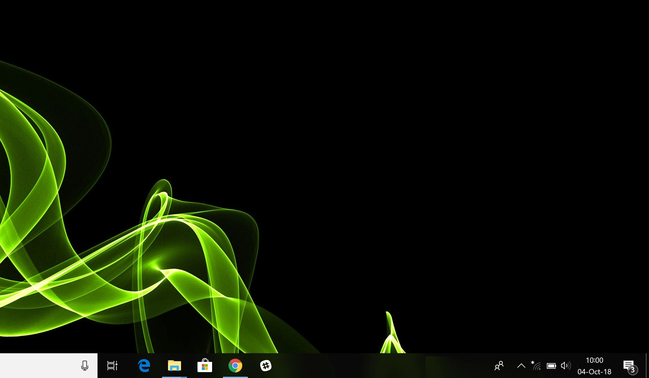 Click the network icon.