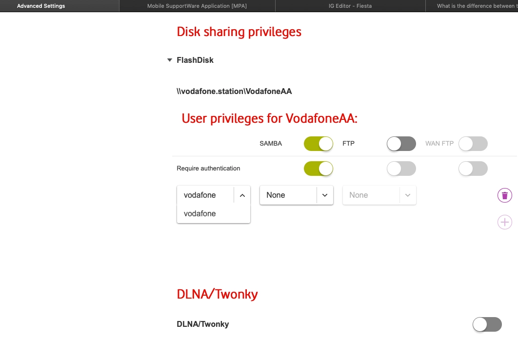 Click the required user.