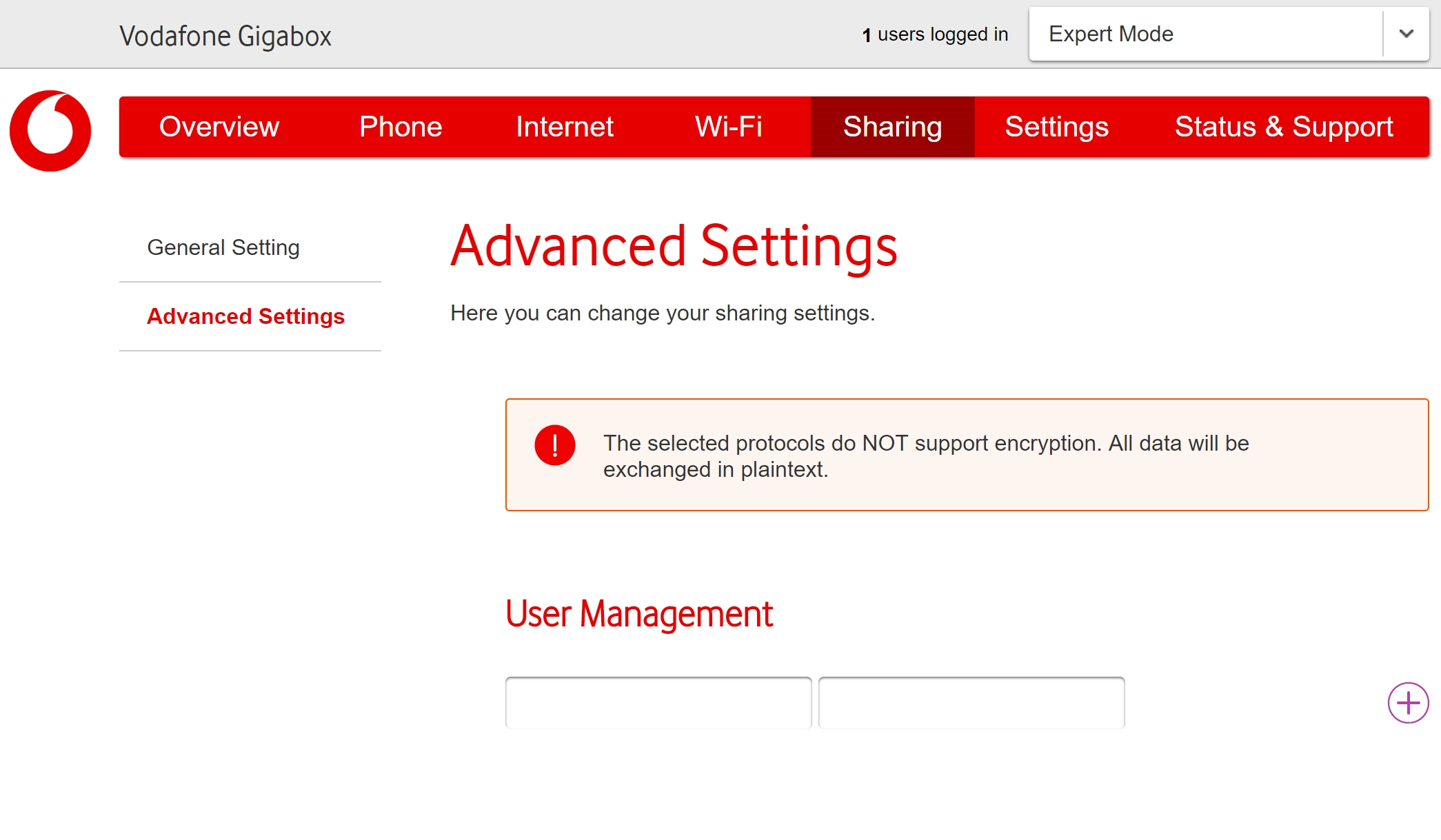 Click the add new user icon.