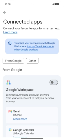 Press the indicator next to the required extension to turn on the function. Press the indicator next to the required extension to turn on the function.