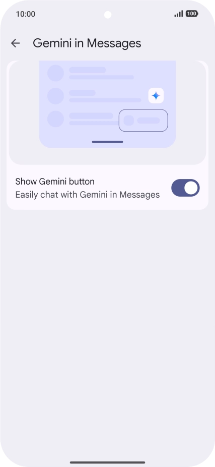Press the indicator next to Press the indicator next to