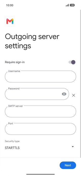 Press the indicator next to Press the indicator next to