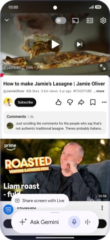 Press the add icon. Press the add icon.