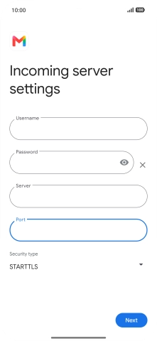 Press the drop down list below Press the drop down list below