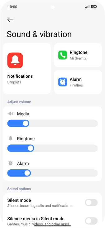 Press Ringtone.
