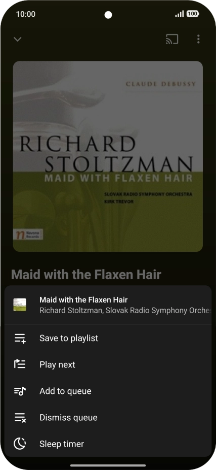 Press the add icon.