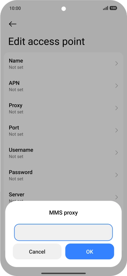 Key in 10.24.59.200 and press OK.