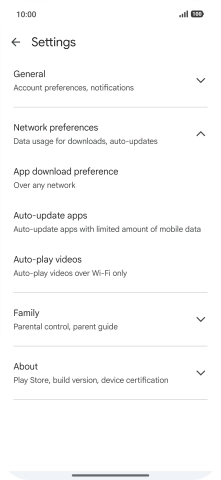 Press Auto-update apps. Press Auto-update apps.
