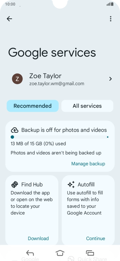 Press All services. Press All services.
