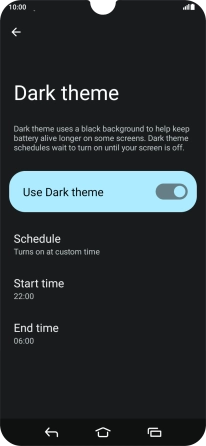 Press the Home key to return to the home screen. Press the Home key to return to the home screen.