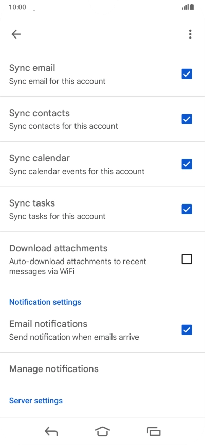 Press the field next to Press the field next to